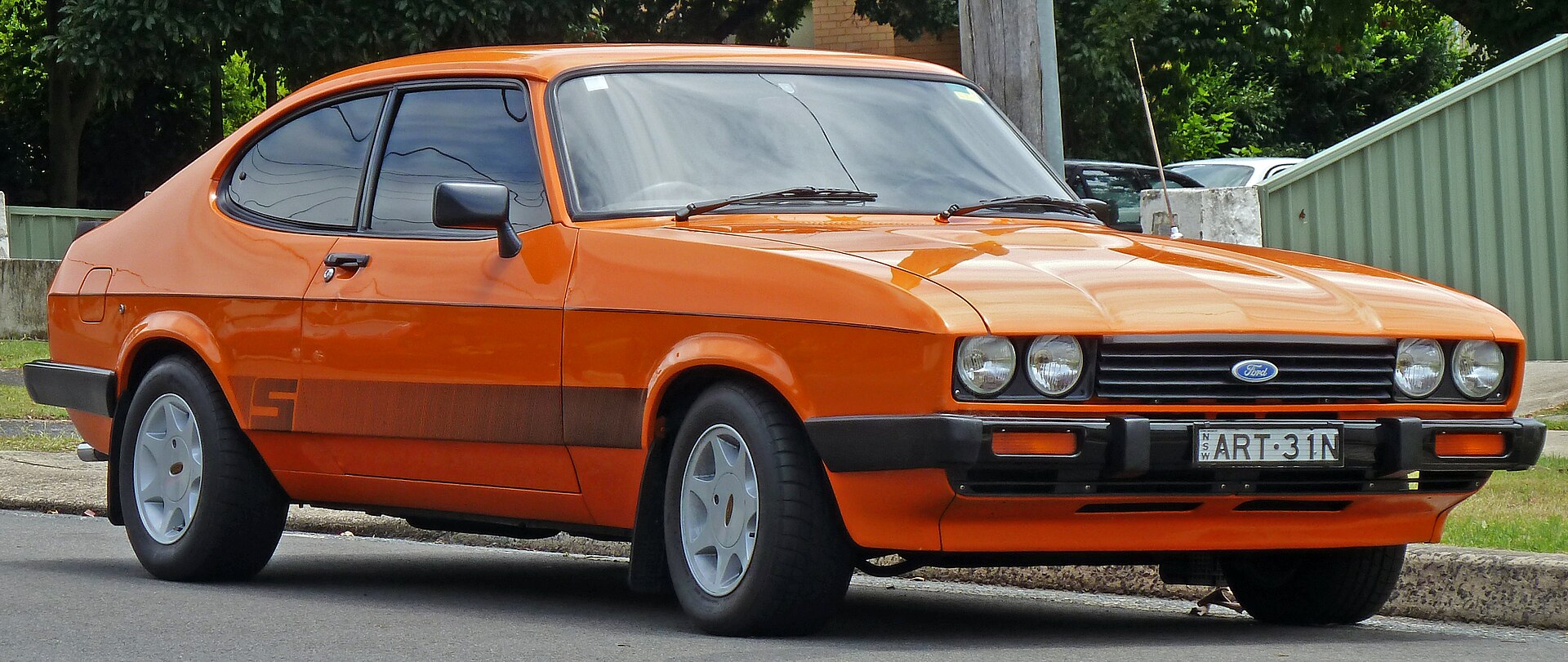 Ford Capri III 2.8 Injection in klassischer Aufnahme