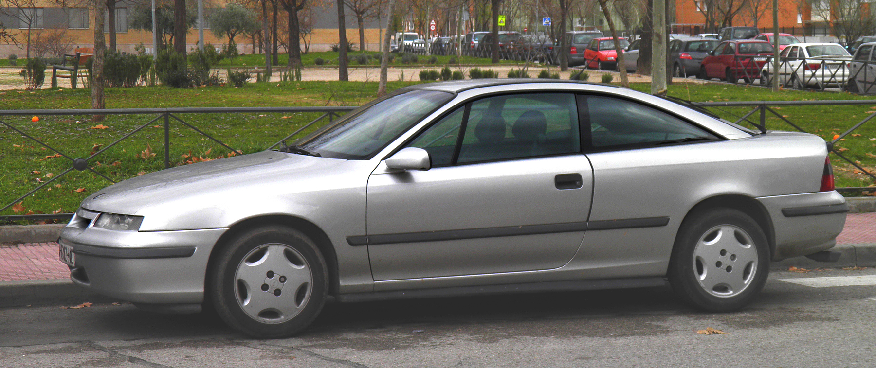 Opel Calibra Frontansicht, cW 0,26