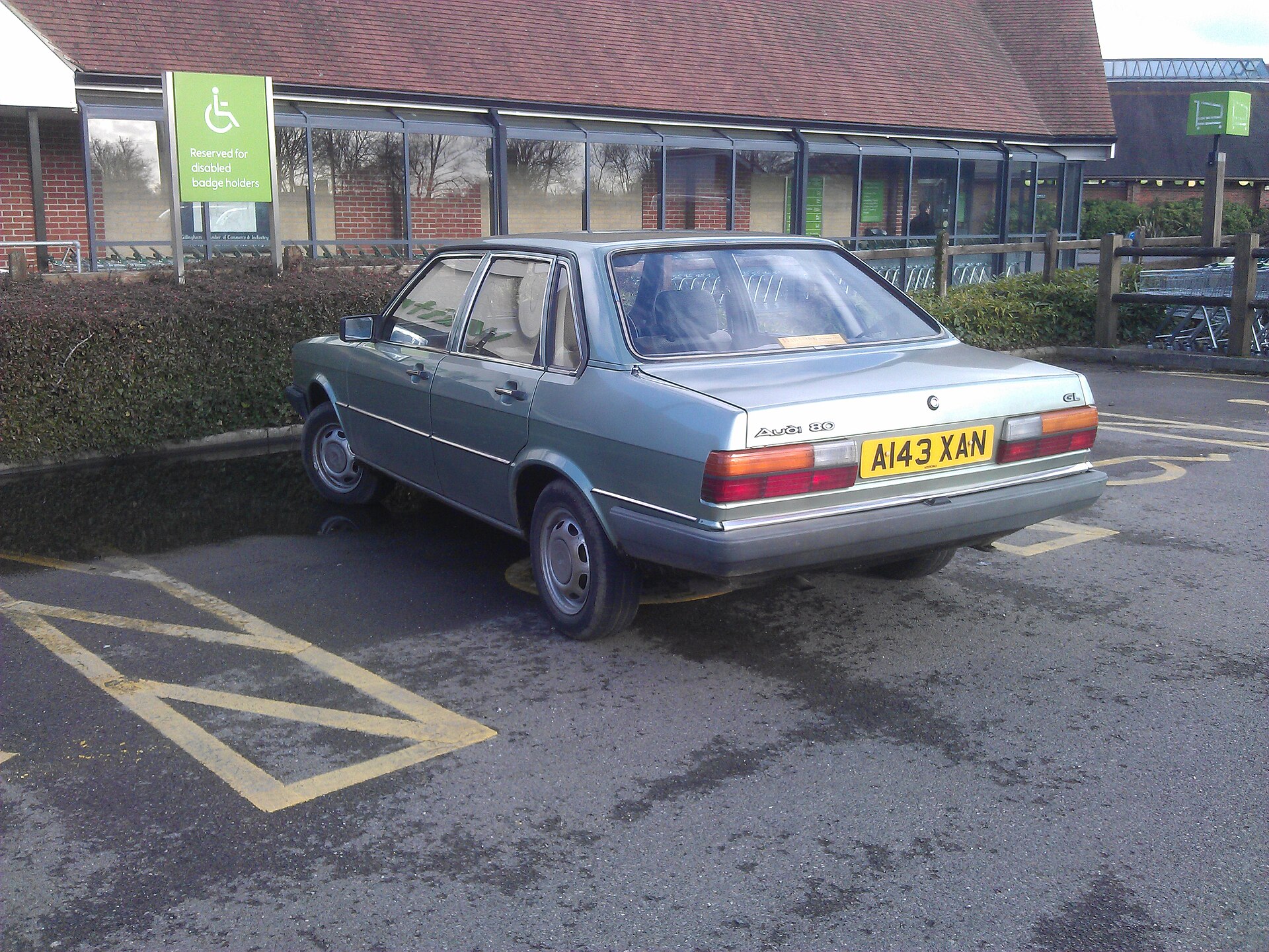Audi 80 (B2), klassische Aufnahme aus Wikimedia Commons