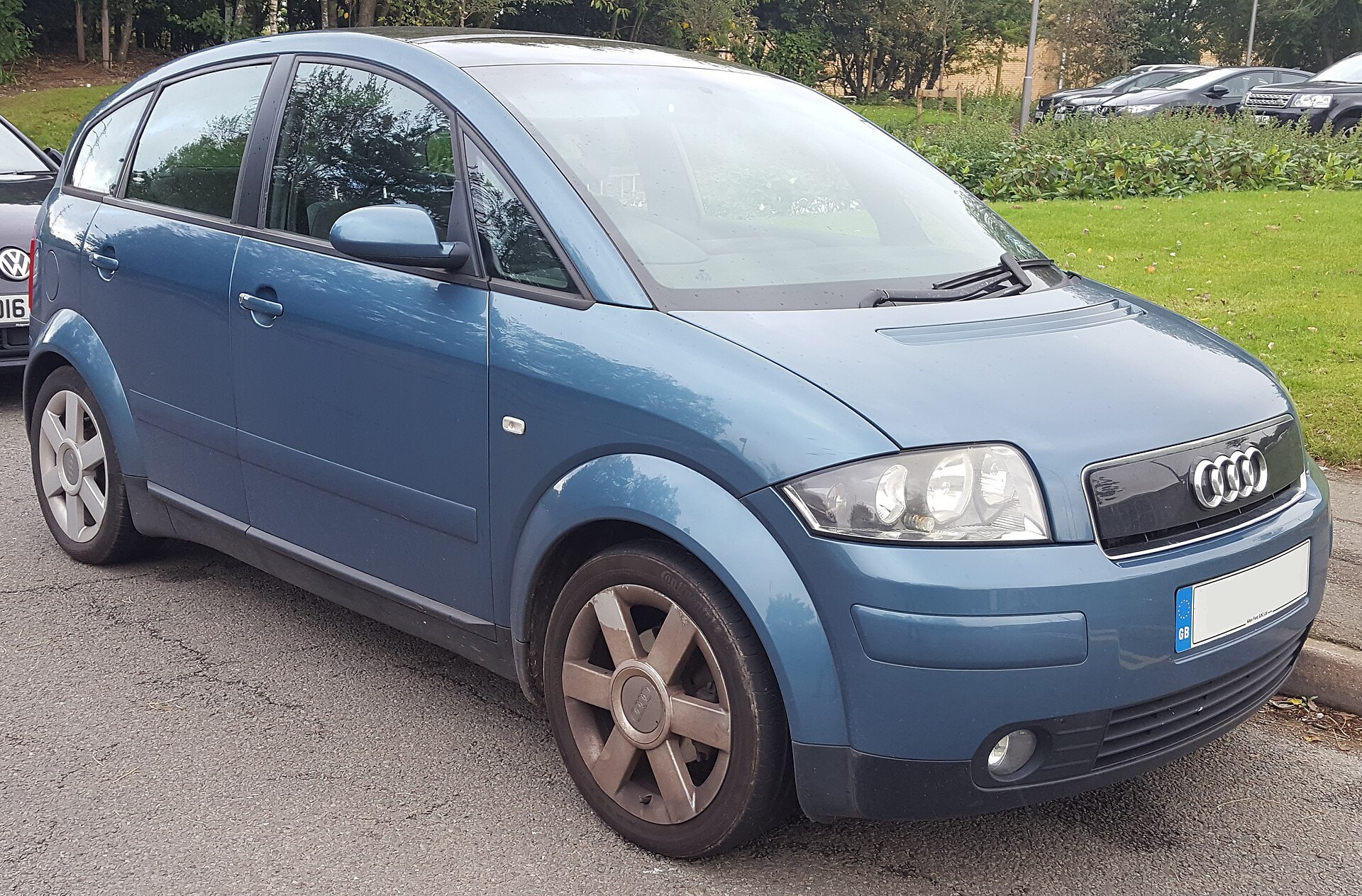 Audi A2 mit Aluminium-Karosserie