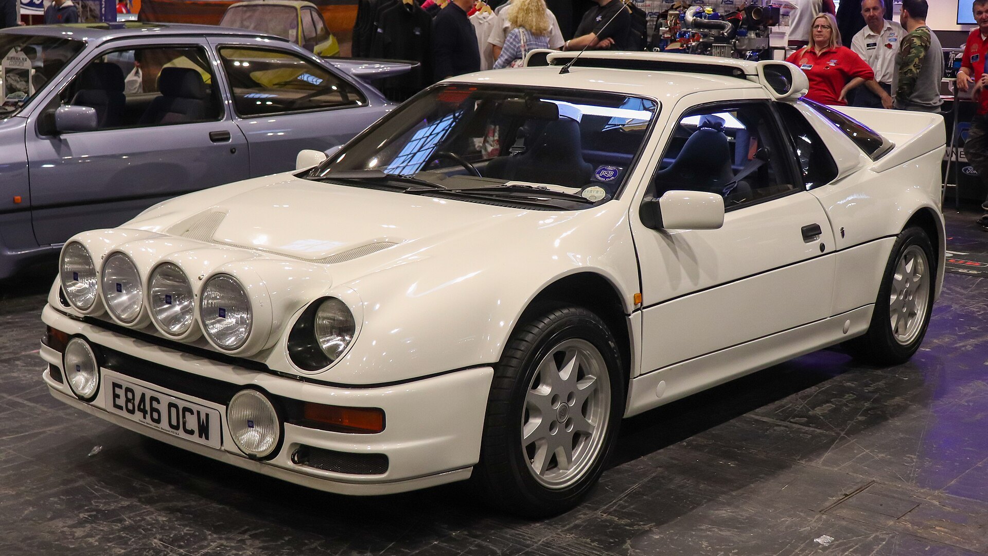 Ford RS200 Gruppe-B-Mittelmotor-Sportwagen