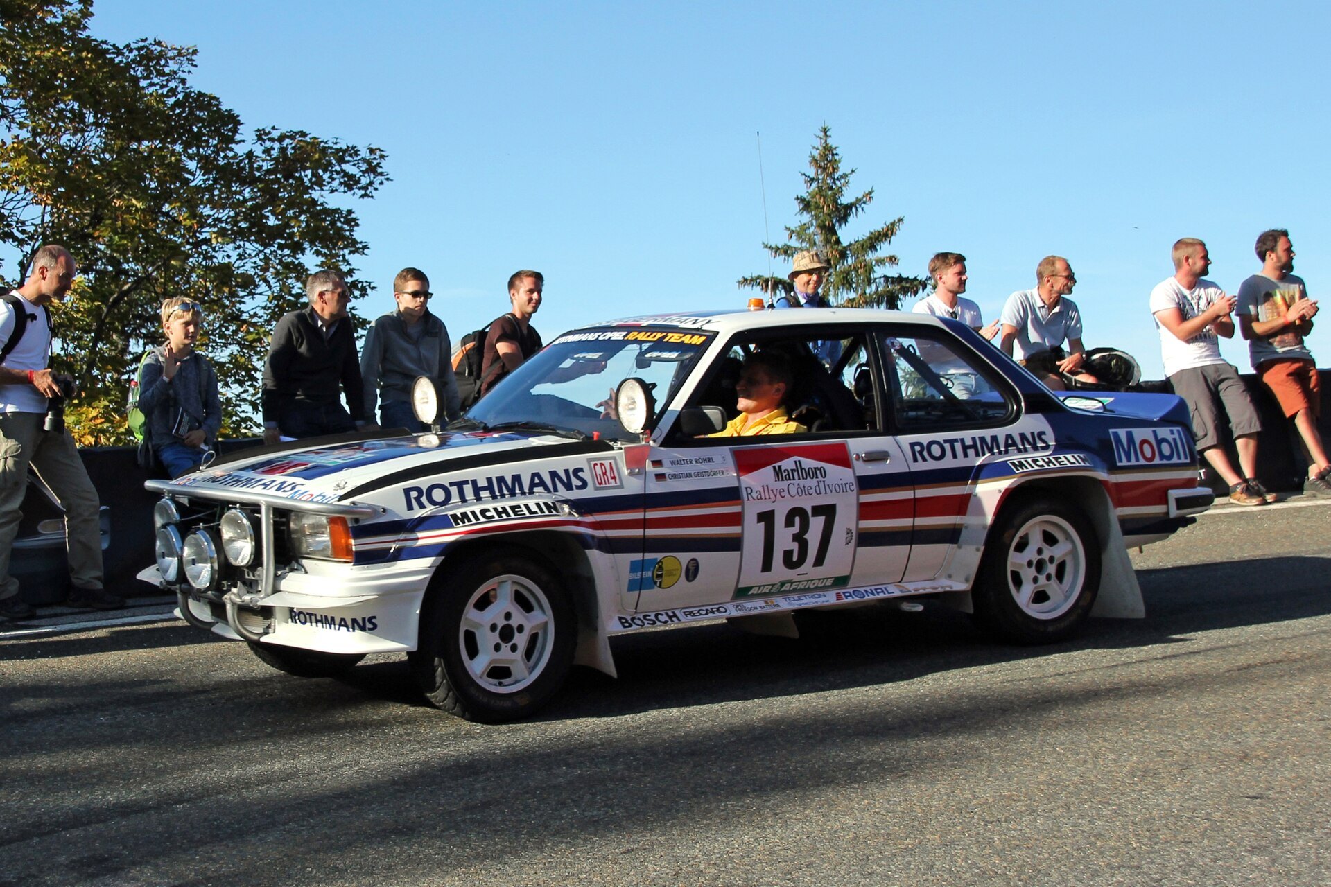Opel Ascona 400 Rallye-Homologation
