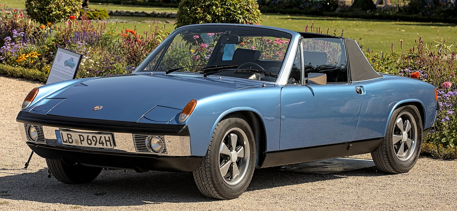 Porsche 914/6 Sechszylinder Mittelmotor-Targa