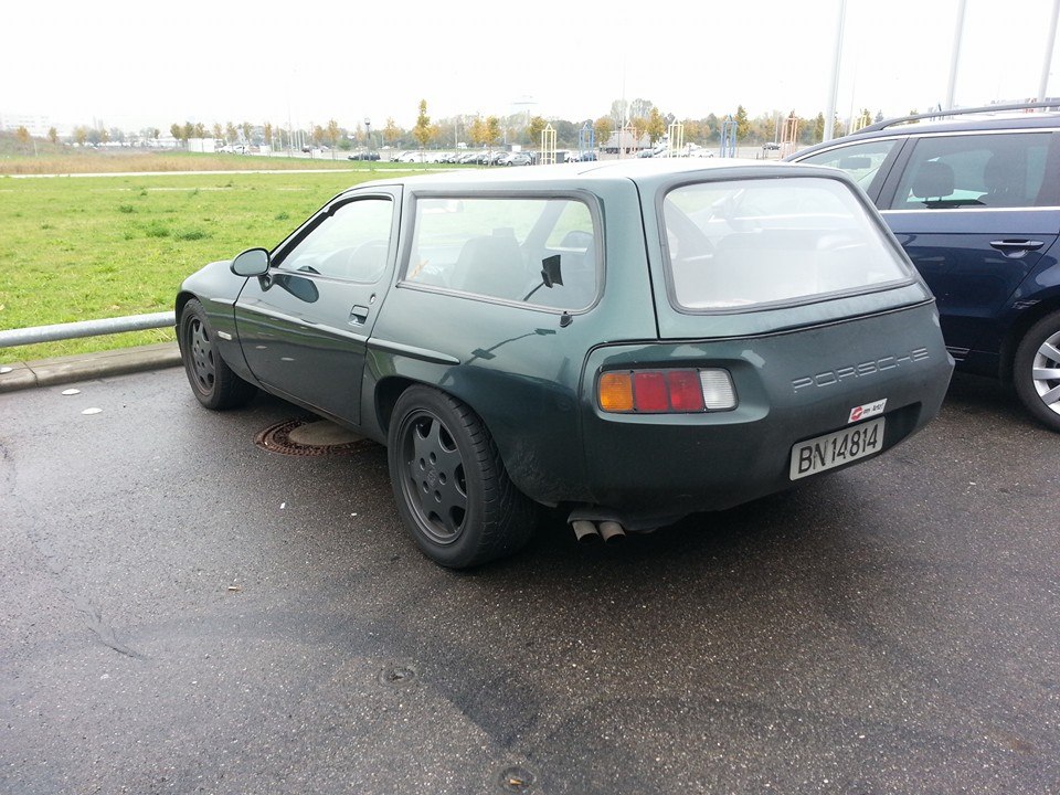 Porsche 928, V8 Gran-Turismo mit Transaxle-Konzept