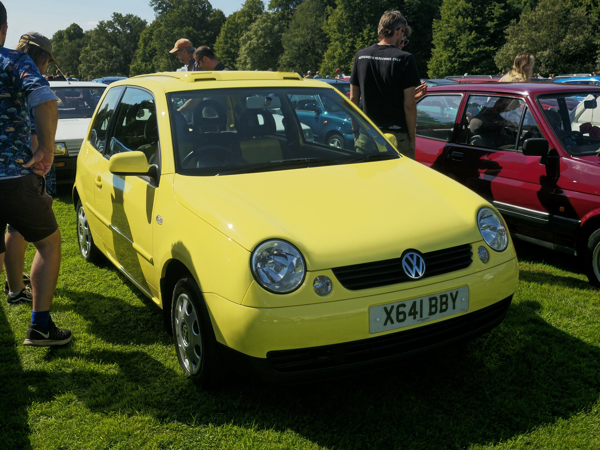VW Lupo Kleinstwagen in klassischer Aufnahme