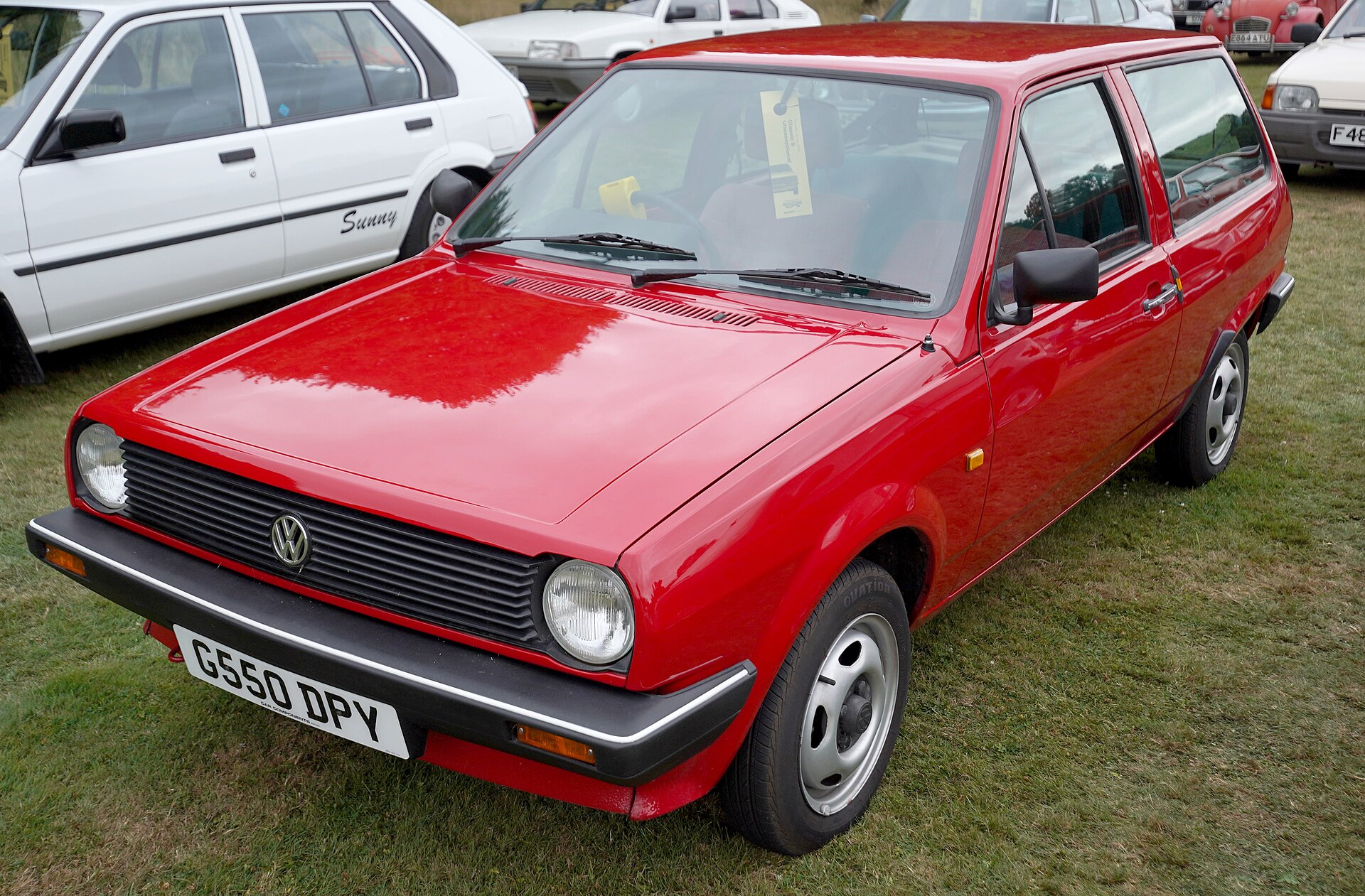 VW Polo II in klassischer 80er-Jahre-Aufnahme