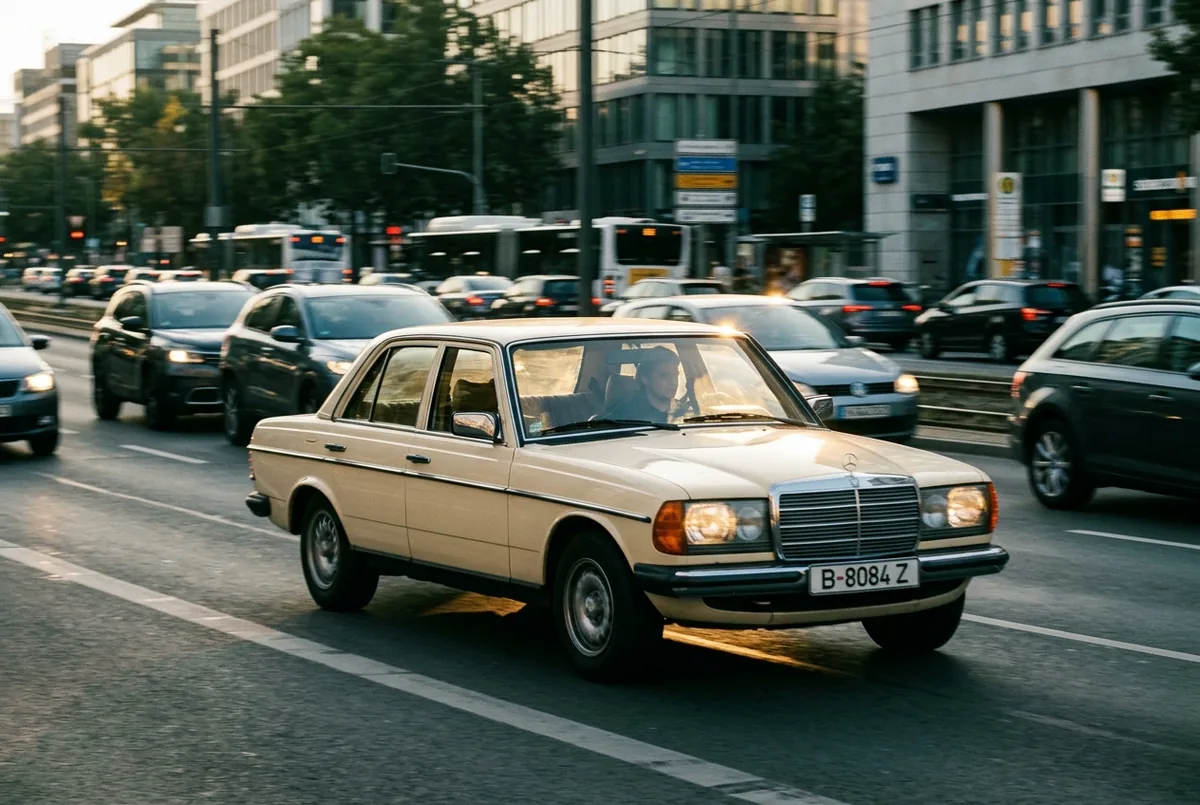 Klassiker im morgendlichen Stadtverkehr