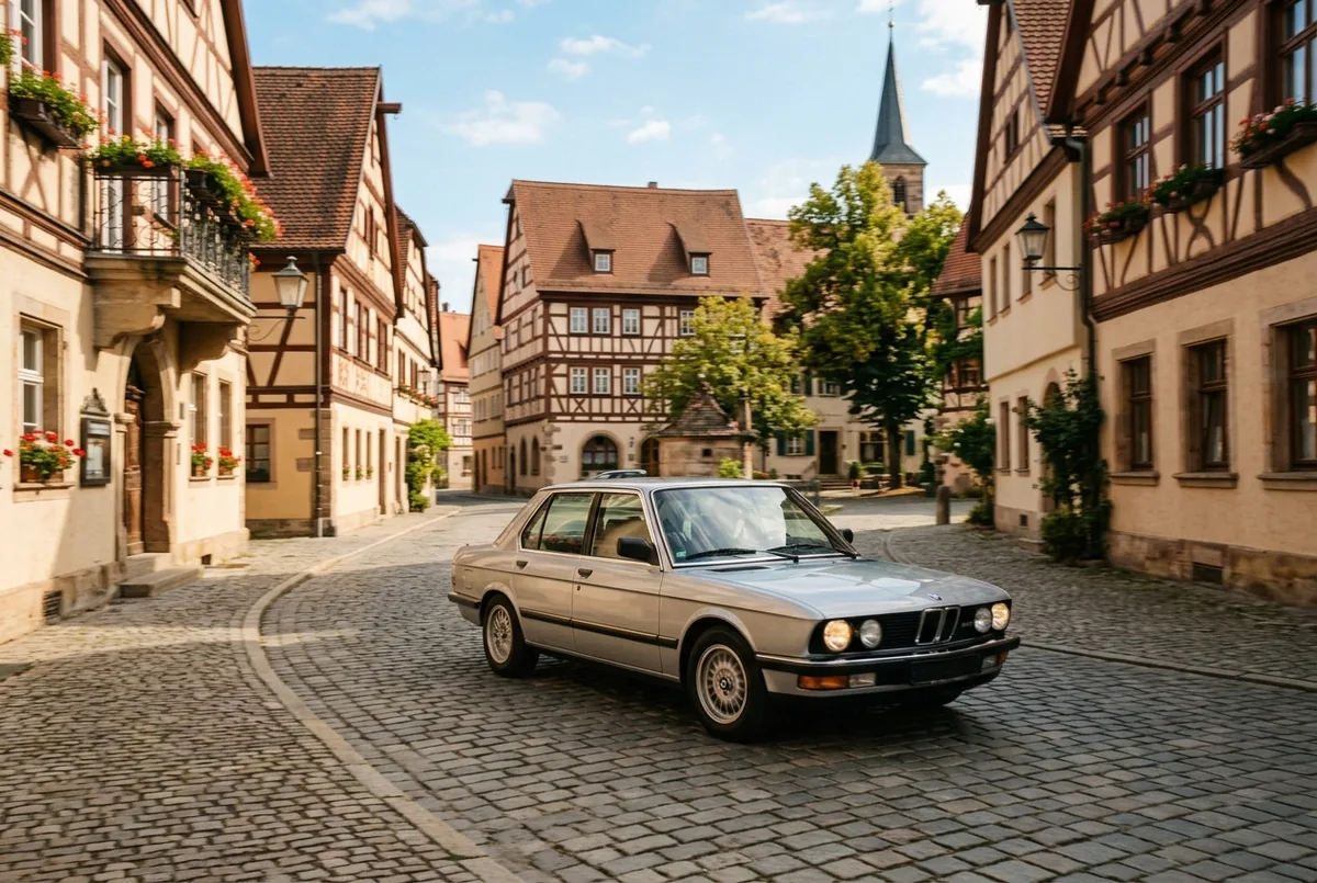 Klassiker in der Innenstadt vor Umweltzonen-Schild